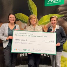 AOK-Förderpreis für düsselgrün